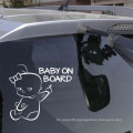 Baby On Aboard Car Tip Sticker For Car,Sample Custom Car Sticker Design